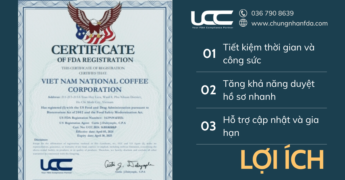 Lợi ích của việc đăng ký FDA dược phẩm