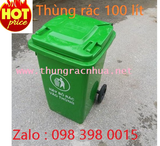Thùng rác công cộng 100L