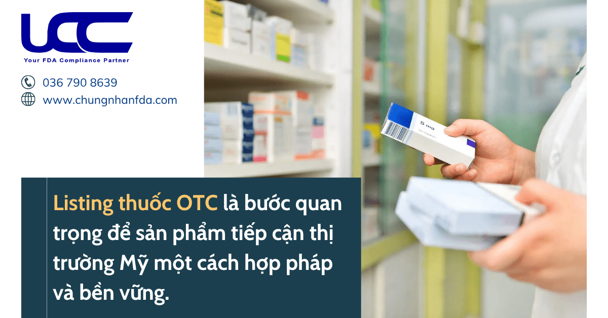 Đăng ký listing thuốc OTC