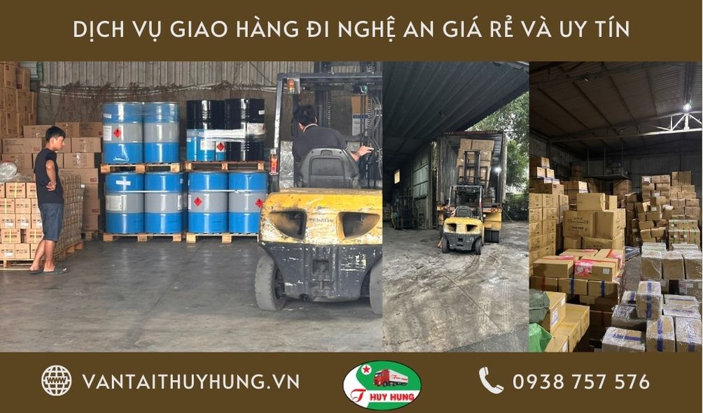 Quy trình sử dụng dịch vụ giao hàng đi Nghệ An của VẬN TẢI THỦY HÙNG