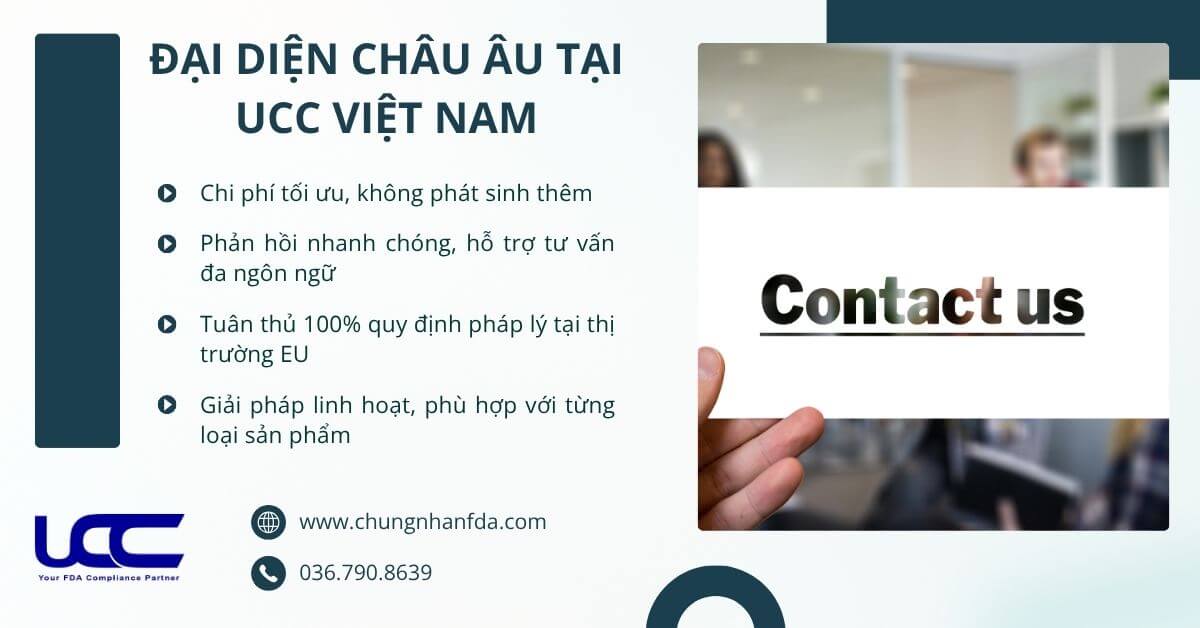 Đại diện Châu Âu tại UCC Việt Nam