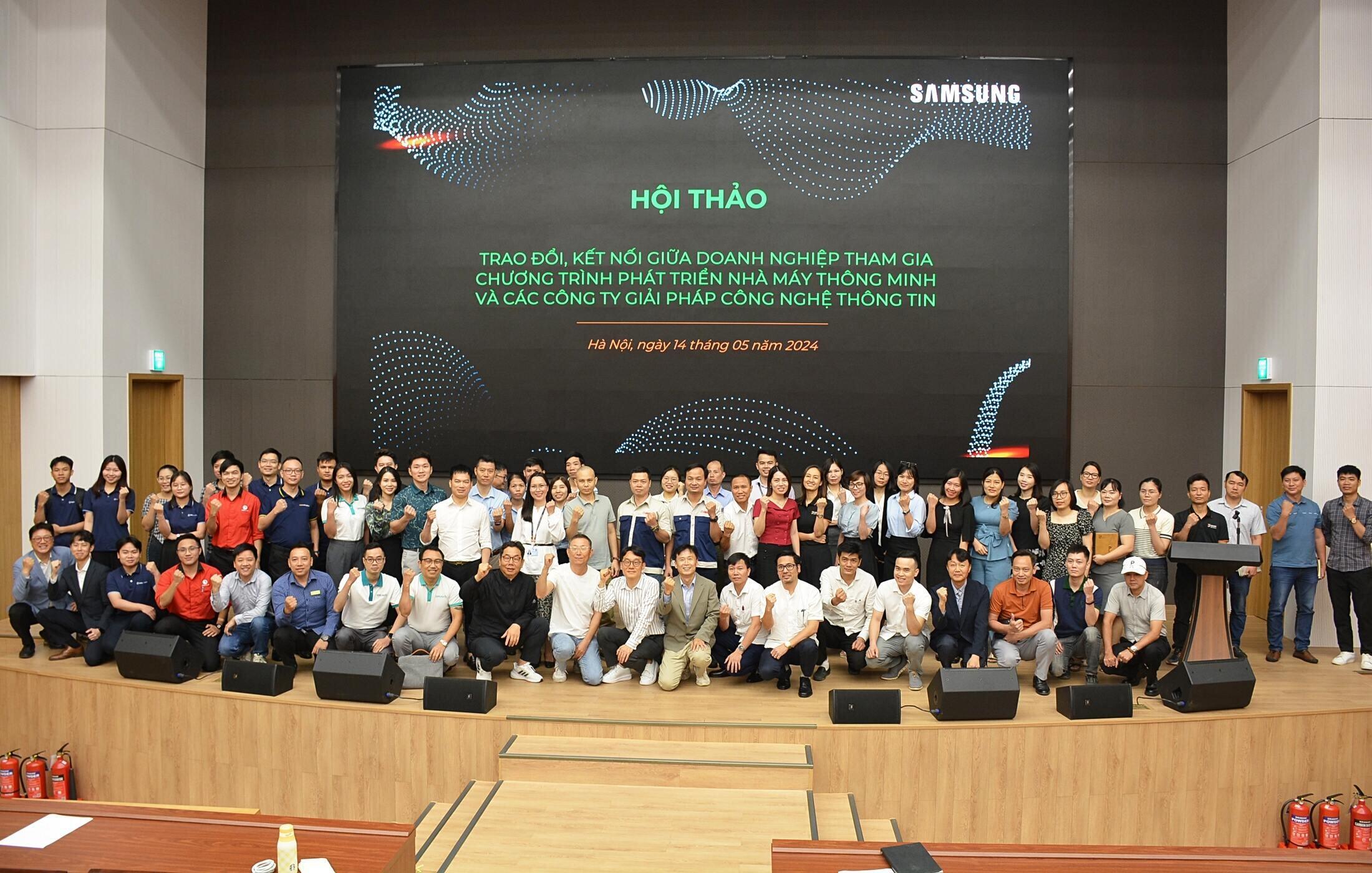 BRAVO tham luận tại Hội thảo phát triển nhà máy thông minh do Samsung và Bộ Công thương tổ chức