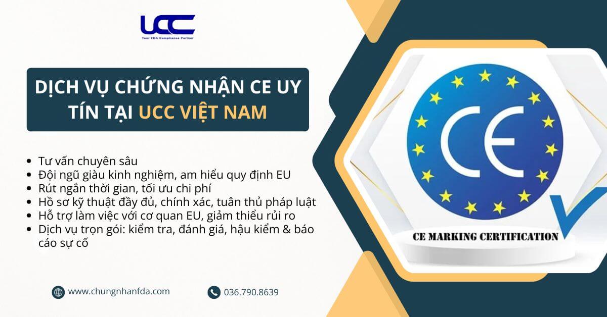 Lợi ích khi chứng nhận CE tại UCC Việt Nam