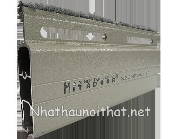 Mẫu nan cửa cuốn khe thoáng