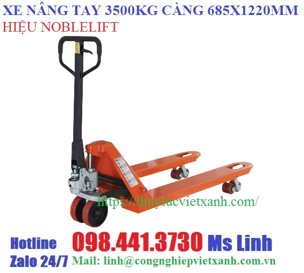 Xe nâng tay 3500kg hiệu NobleLif Đức