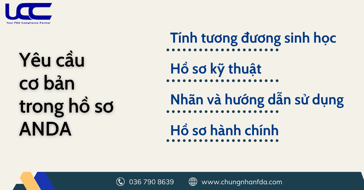 Yêu cầu cơ bản trong hồ sơ đăng ký lưu hành thuốc generic