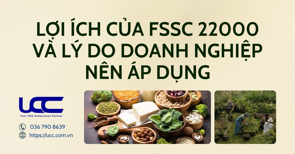 Lợi ích của FSSC 22000 và lý do doanh nghiệp nên áp dụng