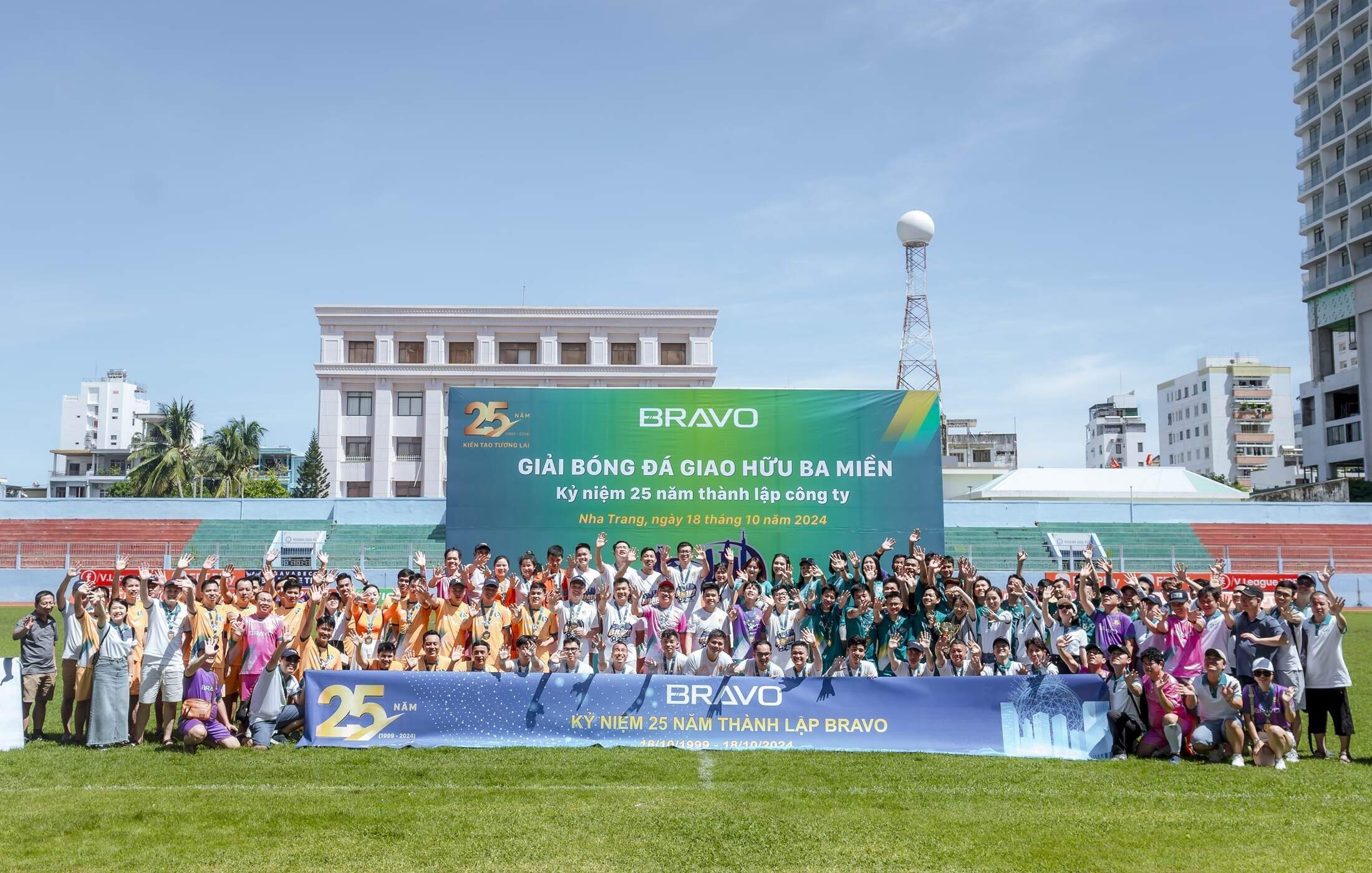 Sôi động ngày hội thể thao chào mừng kỷ niệm 25 năm thành lập BRAVO