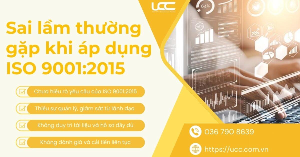 Những sai lầm thường gặp khi áp dụng ISO 9001: 2015