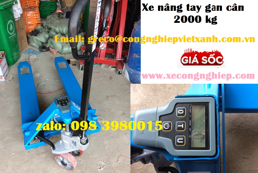 Xe nâng tay Việt Xanh