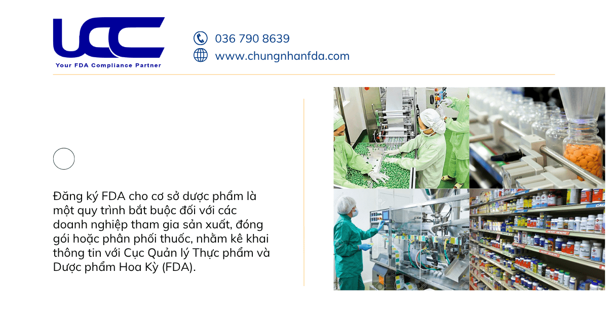 Đăng ký FDA là yêu cầu bắt buộc