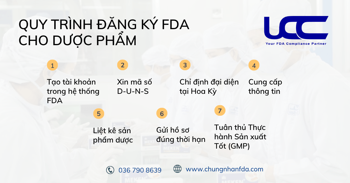 Các giai đoạn đăng ký