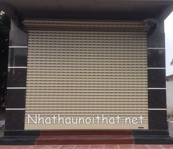 Mẫu cửa cuốn khe thoáng