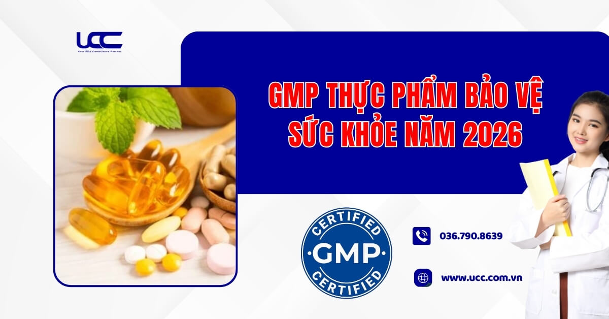 GMP thực phẩm bảo vệ sức khỏe năm 2026