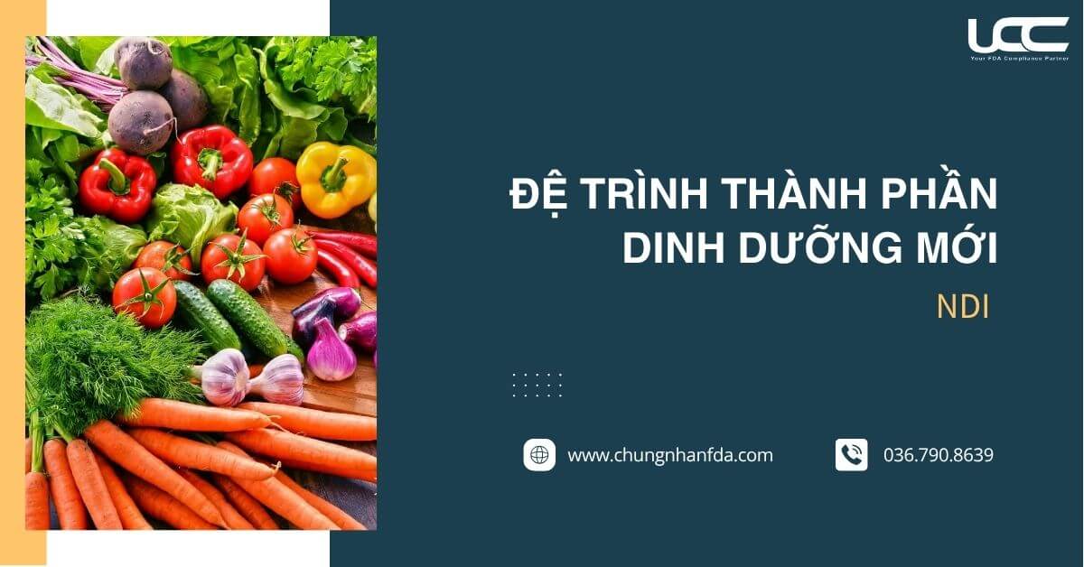 Đệ trình thành phần dinh dưỡng NDI
