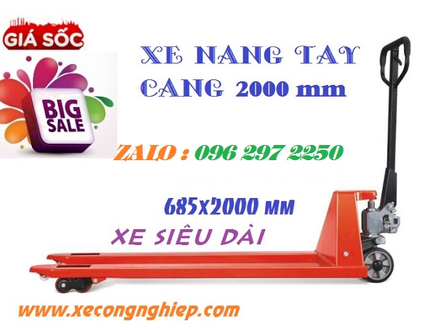 Xe nâng cằng dài 2000