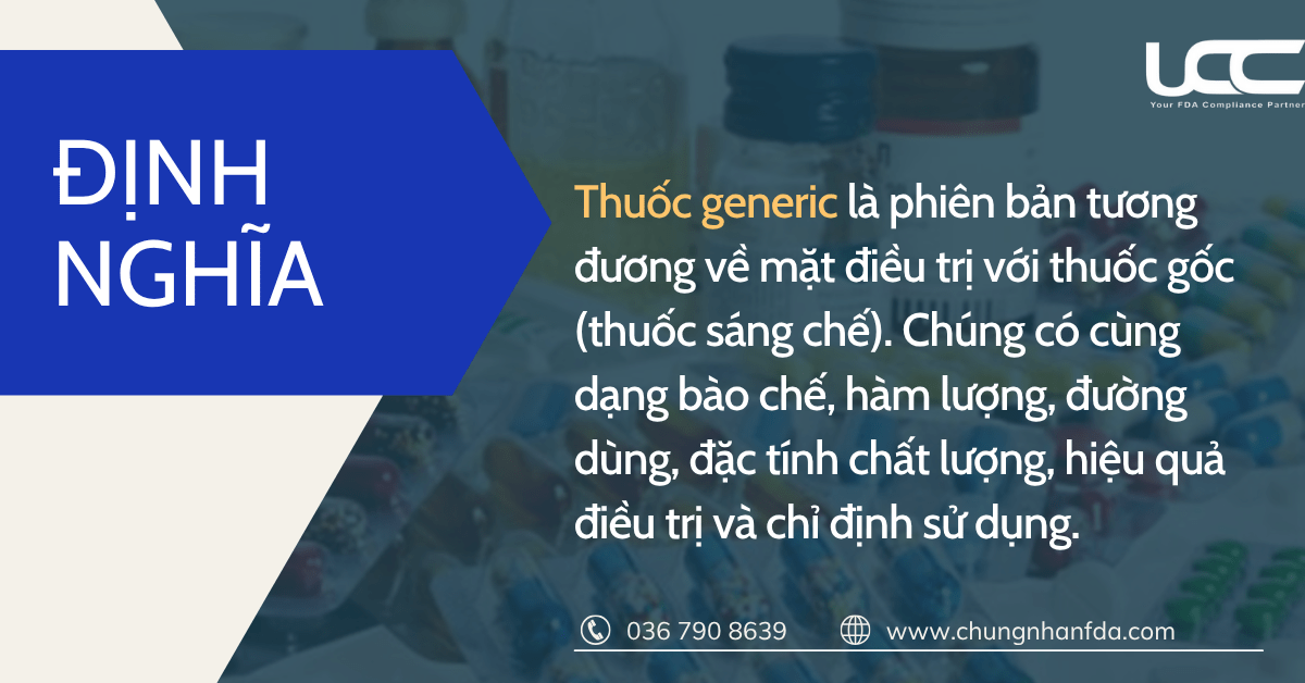 Thuốc generic là gì? 