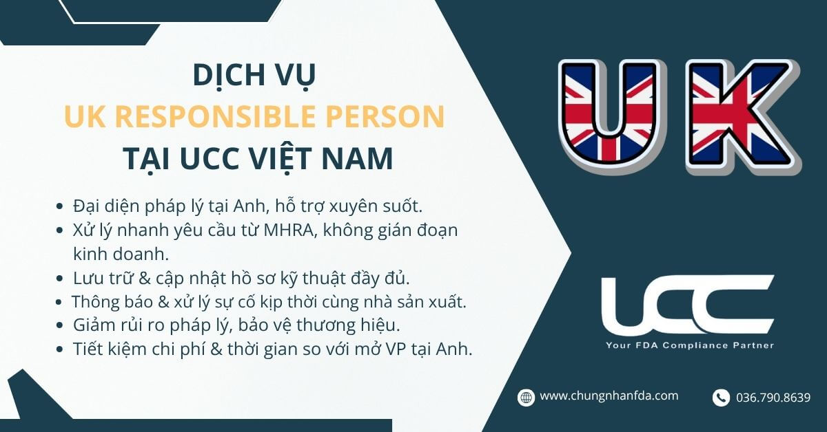 Dịch vụ UK Responsible Person tại UCC Việt Nam