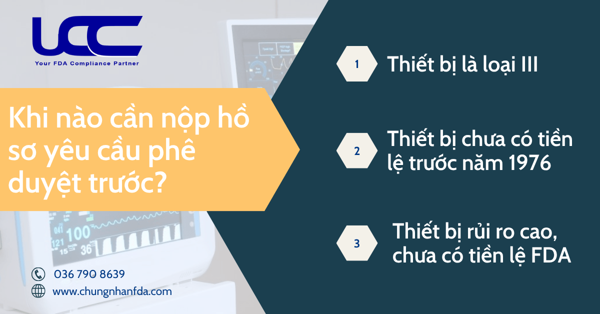 Thời gian cần nộp PMA