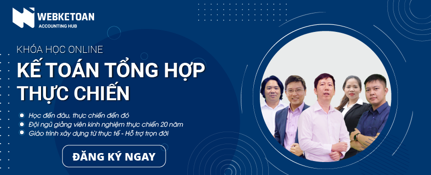 Học kế toán tổng hợp online