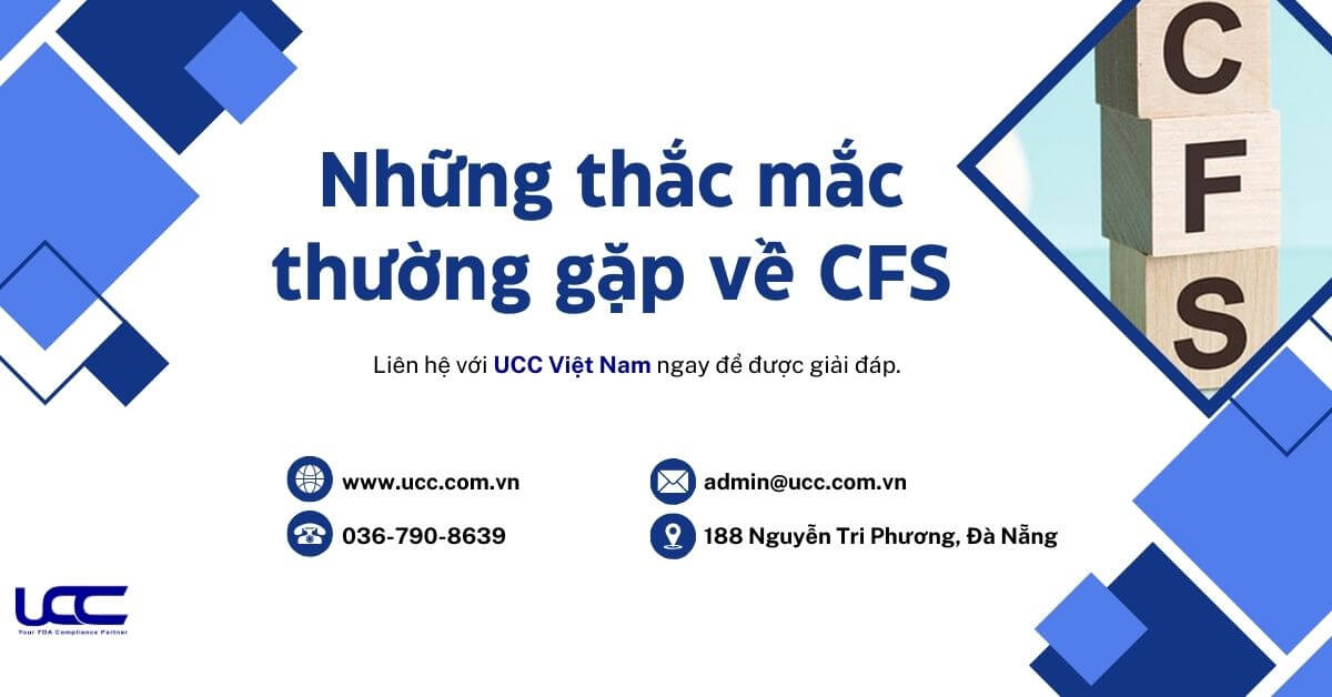 Liên hệ ngay với UCC Việt Nam nếu còn thắc mắc về CFS