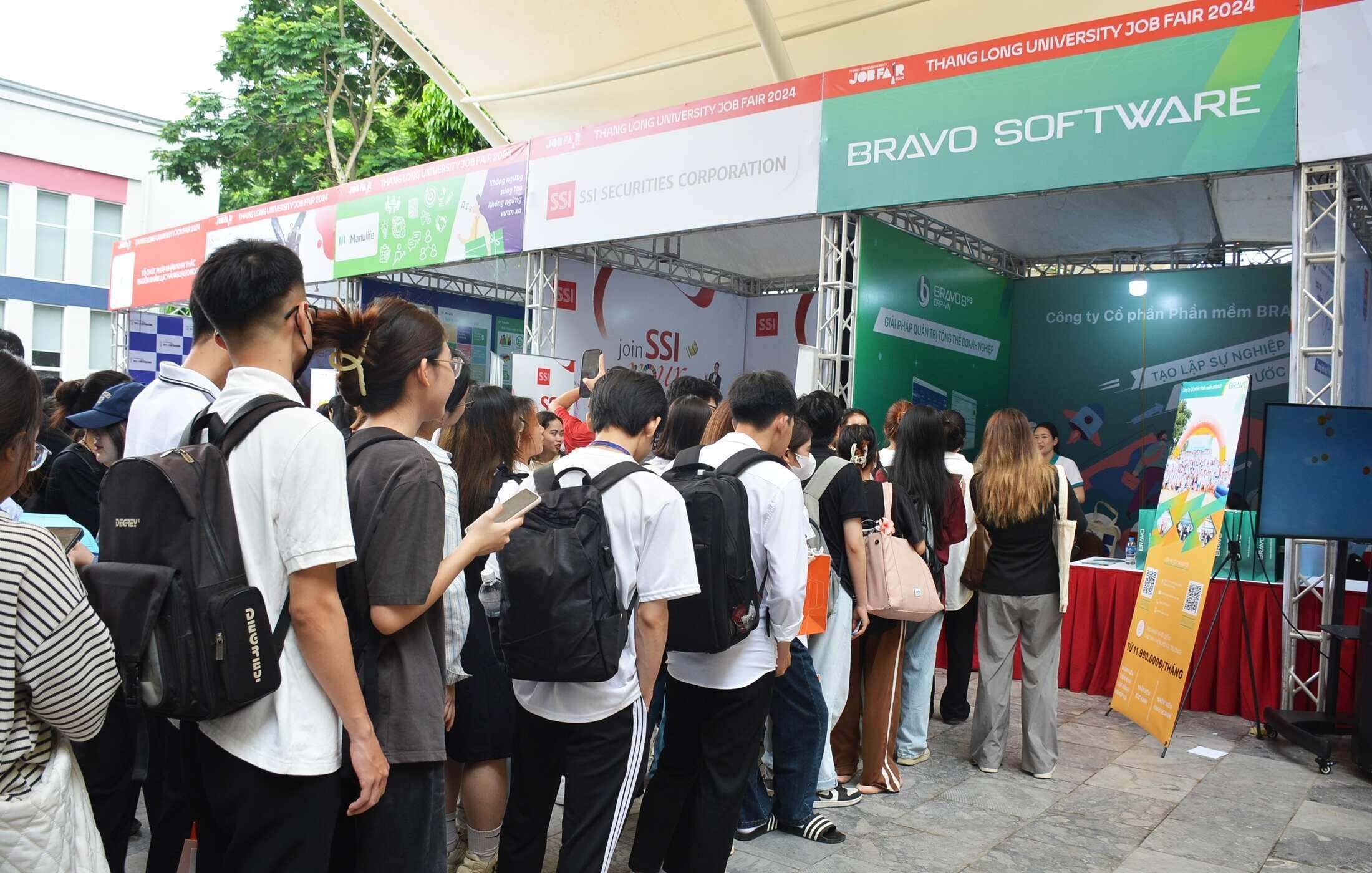 BRAVO tham dự Thăng Long Job Fair 2024