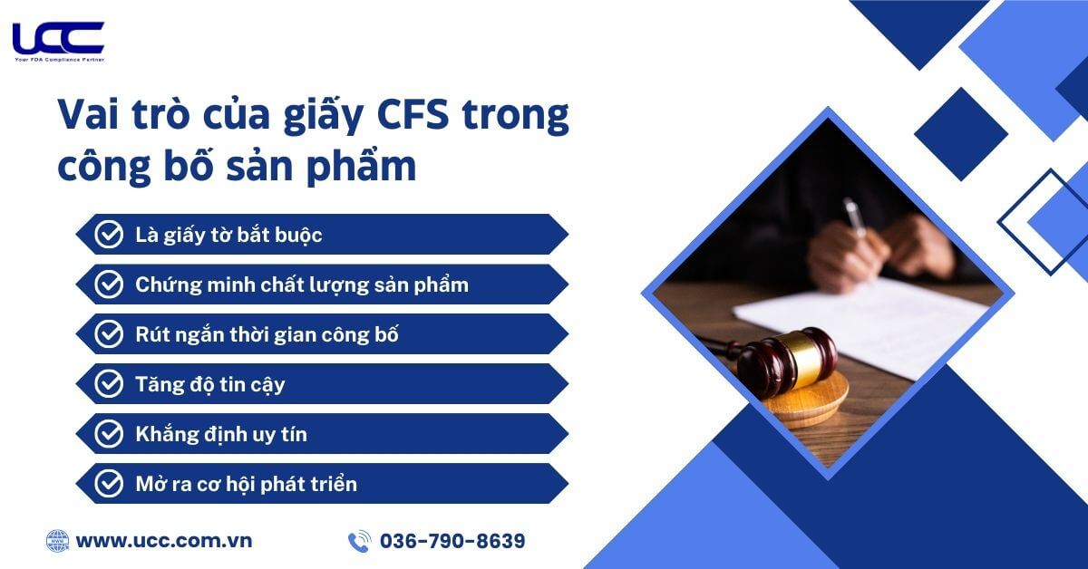 Vai trò của giấy chứng nhận lưu hành tự do