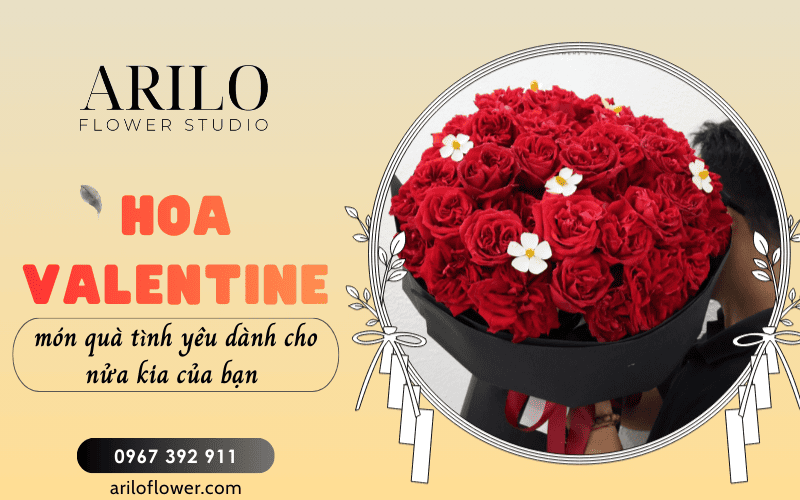 hoa valentine tại Bàn Cờ