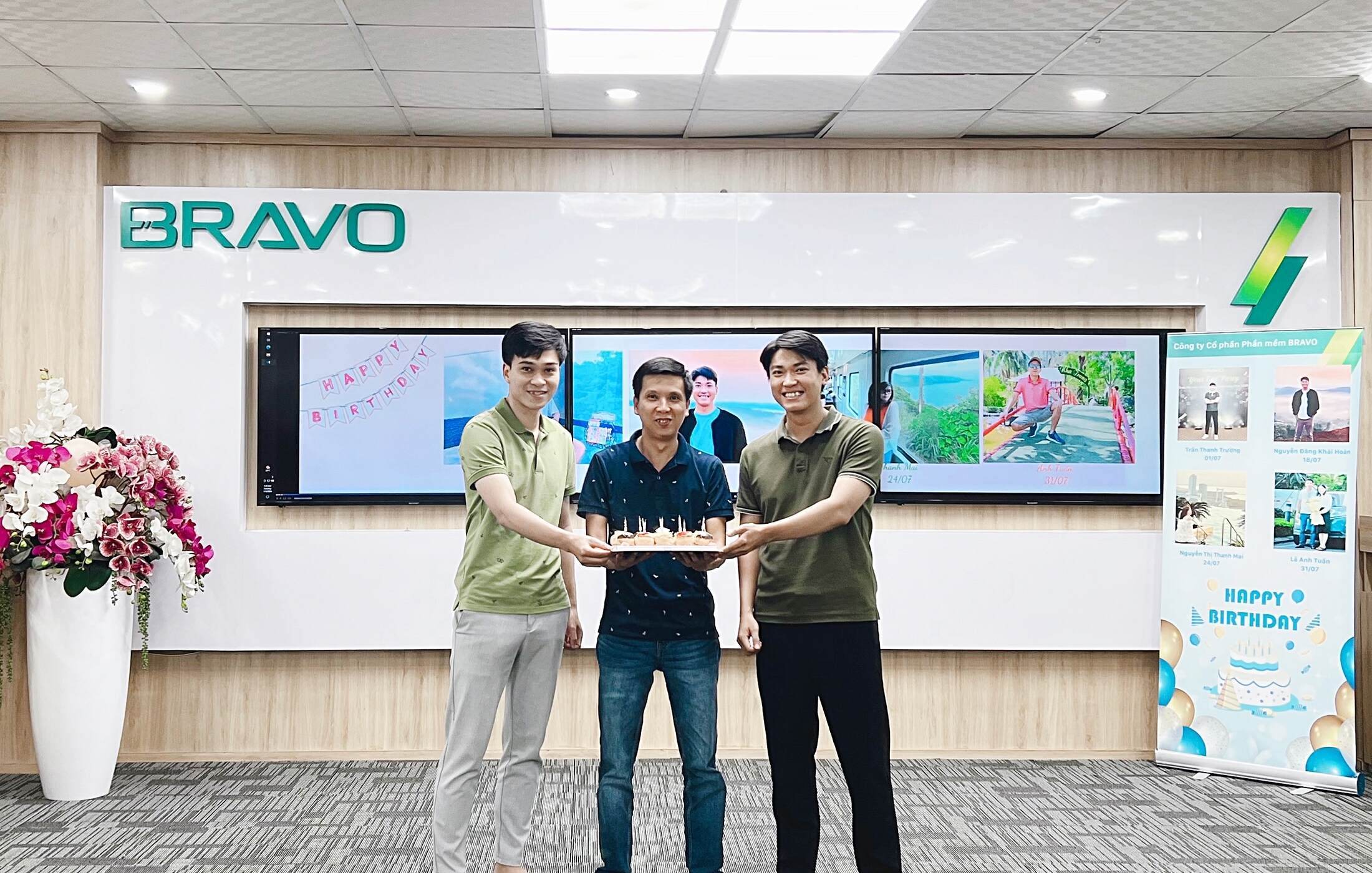Sinh nhật CBNV BRAVO ĐN tháng 7/2024