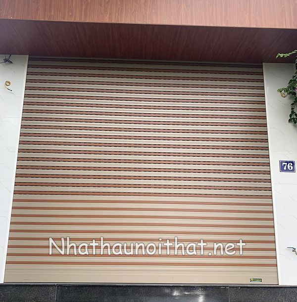 Mẫu cửa cuốn khe thoáng