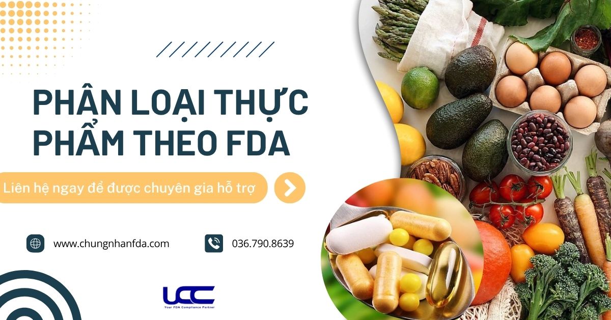 Phân loại thực phẩm theo FDA