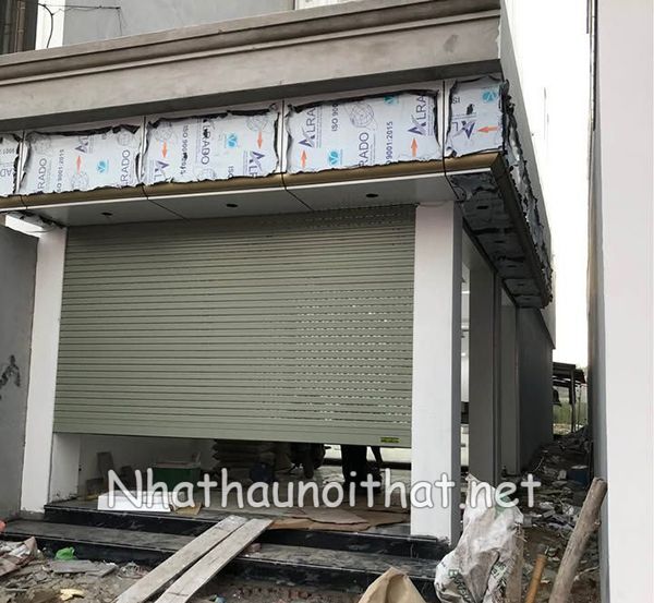 Mẫu cửa cuốn khe thoáng