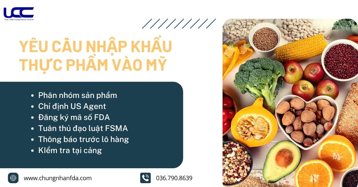 Các yêu cầu của FDA mà doanh nghiệp cần chú ý