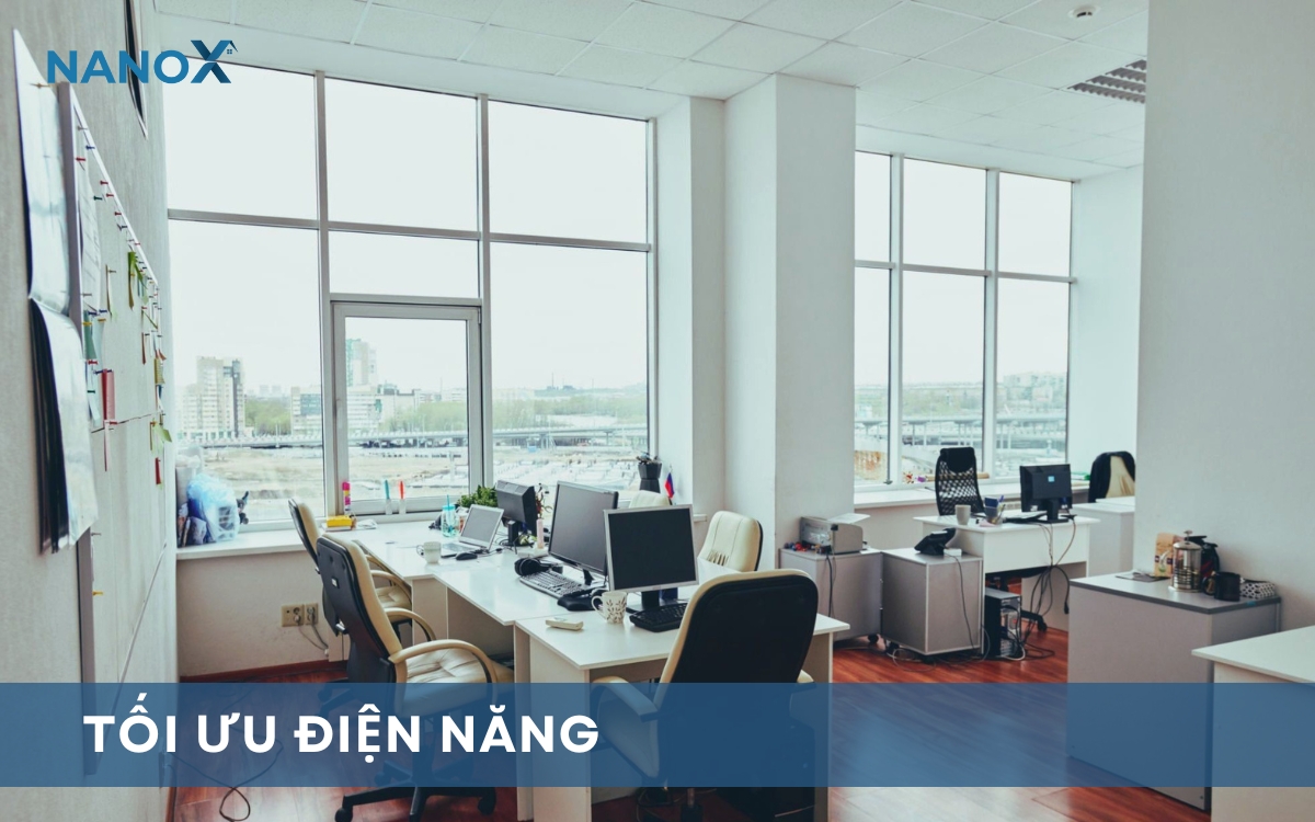 fim cách nhiệt cửa kính văn phòng giúp tiết kiệm điện