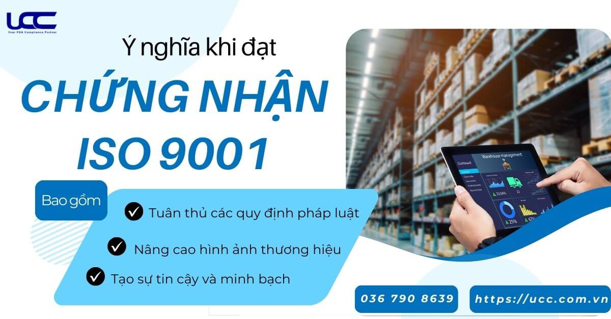 Ý nghĩa của giấy chứng nhận ISO 9001