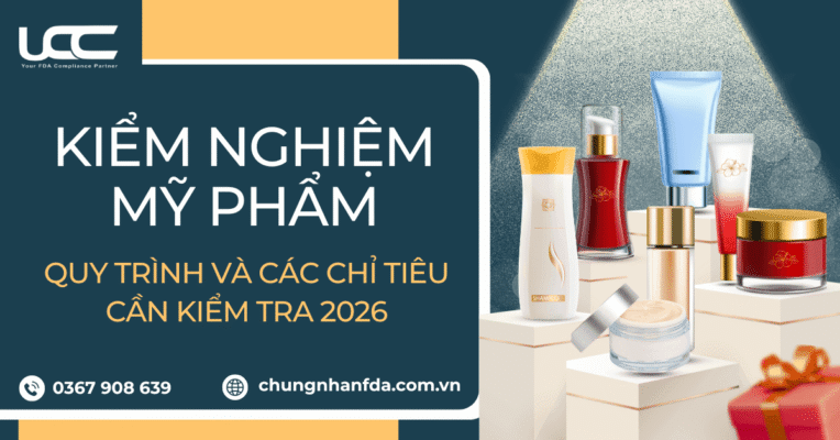 Quy trình kiểm nghiệm mỹ phẩm