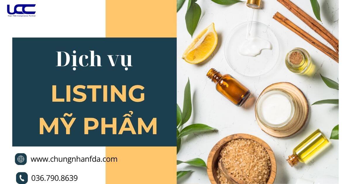 Dịch vụ listing sản phẩm mỹ phẩm tại UCC Việt Nam