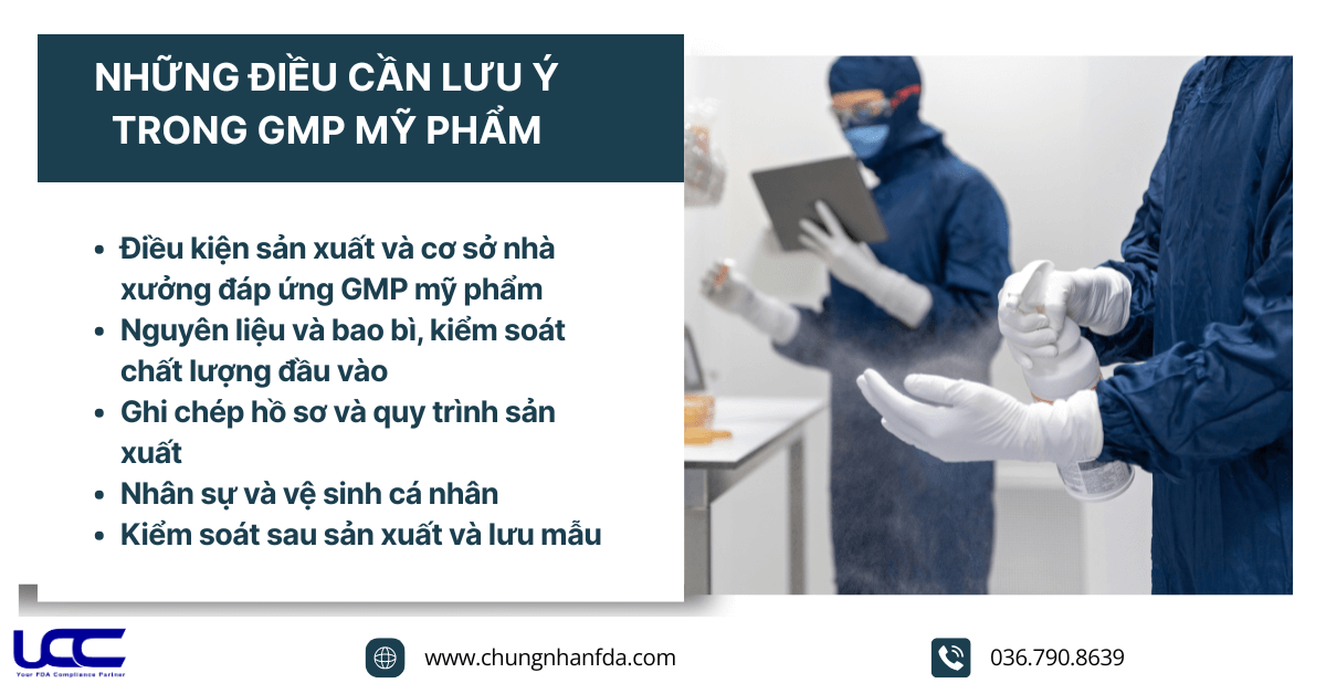 GMP mỹ phẩm và cGMP theo FDA giúp doanh nghiệp đảm bảo chất lượng, an toàn, nâng cao uy tín và khả năng xuất khẩu.