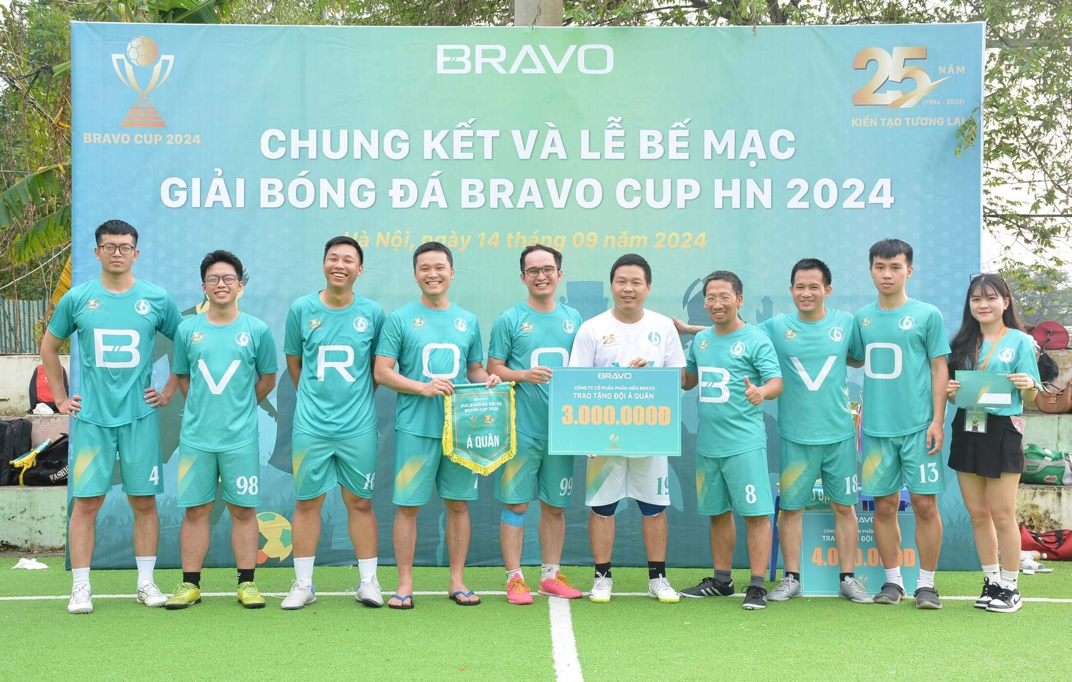 Đội Á quân BRAVO Cup HN 2024