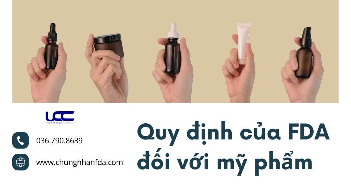 Quy định của FDA đối với nhãn mỹ phẩm