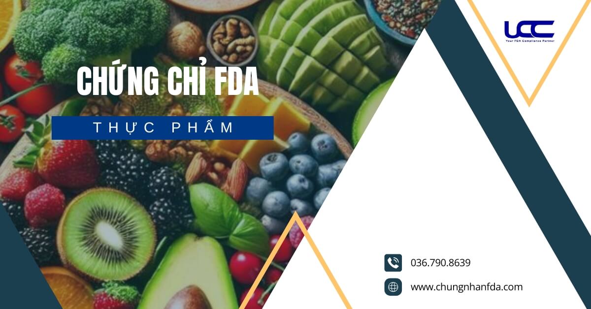 Chứng chỉ FDA thực phẩm
