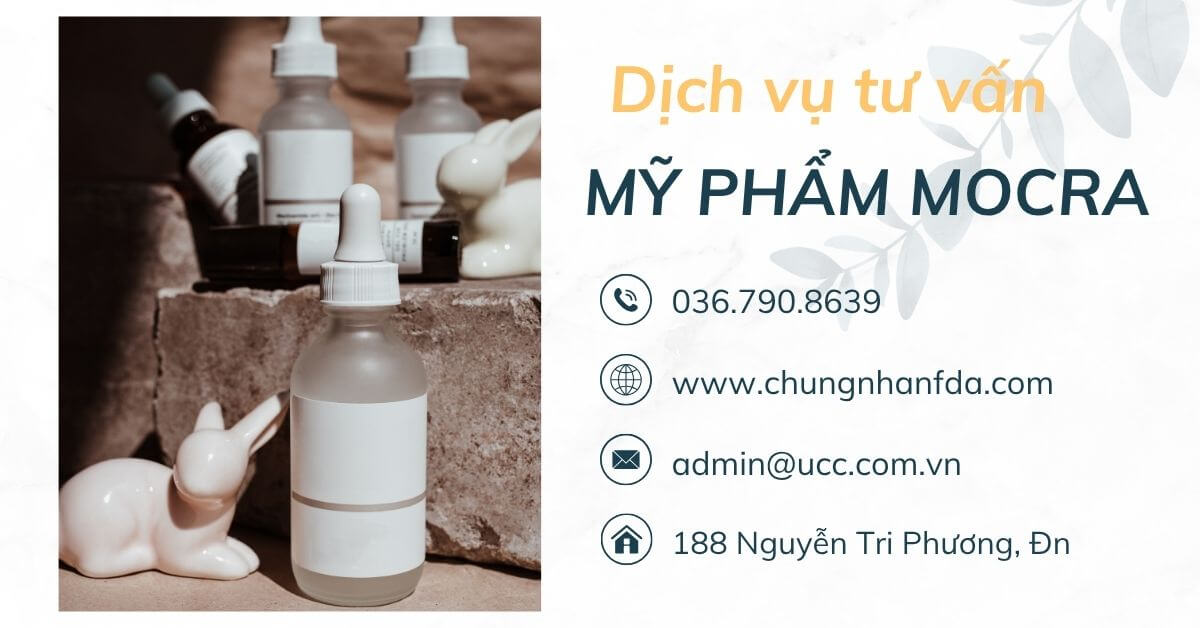 Dịch vụ tư vấn Mỹ phẩm MoCRA