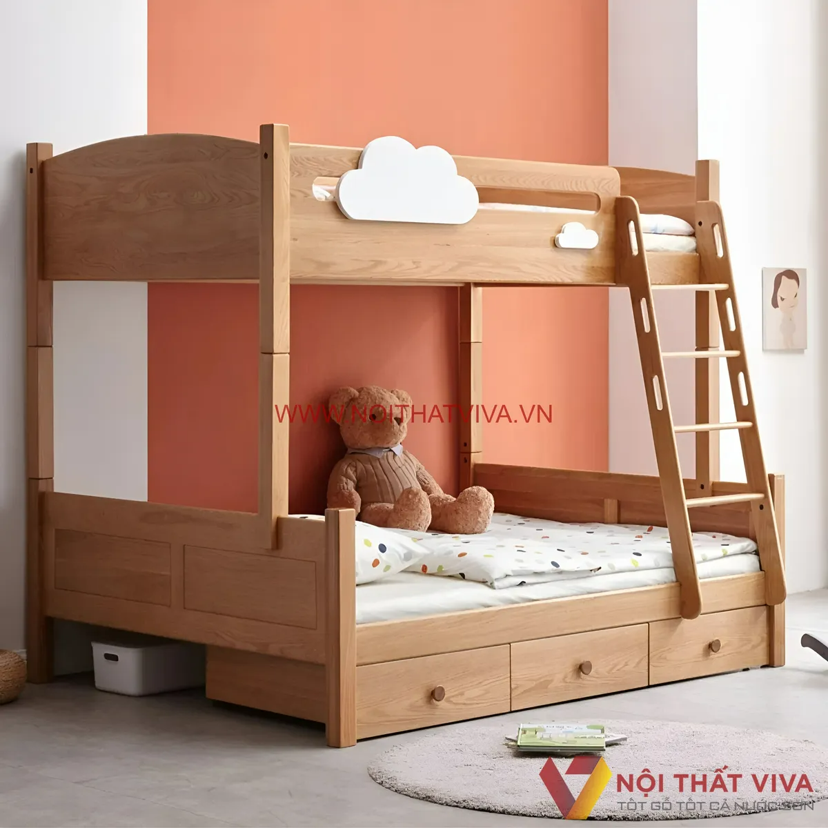 Khám phá 100+ mẫu thiết kế giường tầng trẻ em cao cấp cho phòng của con