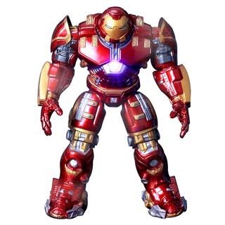 Mua Mô Hình Iron Man Hulkbuster Cử Động Có Đèn Mark 44 Cao 18cm - Yeep